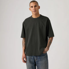 Heavyweight Loose Garment Dye T-Shirt - Garment Dye Jet Black - Black