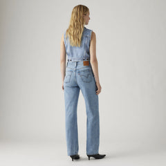 Ribcage Wide Leg Women's Jeans - Far And Wide - Light Wash