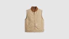 Sansome Vest - Tiger's Eye - White