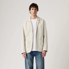 Antonio Blazer - Pumice - White
