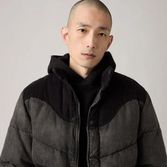 Wild West Short Puffer Jacket - Hamilton Heights - Black