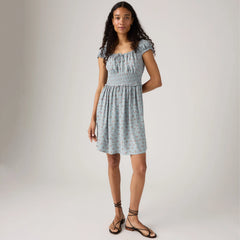 Yara Crepe Dress - Alona Floral - Multi - Color