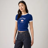 Japan Mini Ringer Tee - Japan - Multi-Color