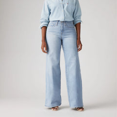 318 Shaping Wide Leg Women's Jeans - Tall Glass Of Water - Light Wash
