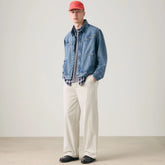 XX Chino Baggy Men's Pants - Pumice - White