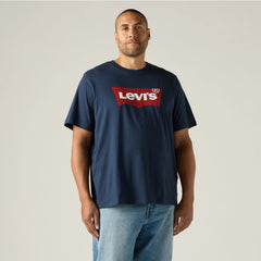 Levi's® Logo Graphic T-Shirt (Big) - Dress Blues
