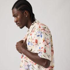 Classic Camper Shirt - Blake Brushstroke Floral Jet Black - Multi-Color