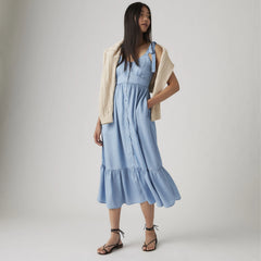 Katherine Maxi Dress - Recharged Vibe - Medium Wash