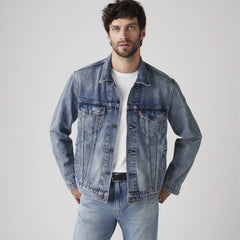 Trucker Jacket - Skyline - Medium Wash