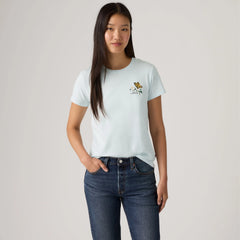 Levi's® Logo Perfect Tee Shirt - Daisy Count - Blue