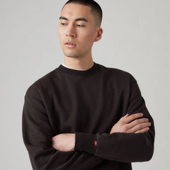 Authentic Crewneck Garment Dye Sweatshirt - Black Agate - Black