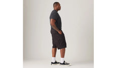 Carrier Cargo 9" Men's Shorts (Big & Tall) - Meteorite - Black