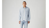 Classic One Pocket Standard Fit Shirt - Cinder - Blue