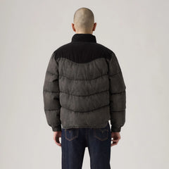 Wild West Short Puffer Jacket - Hamilton Heights - Black