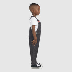 Denim Overalls Toddler 2T-4T - Gray