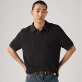Laguna Sweater Polo - Dark Phantom - Black