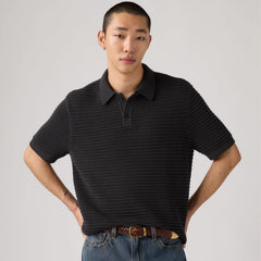 Laguna Sweater Polo - Dark Phantom - Black