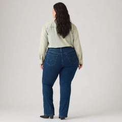 Classic Bootcut Women's Jeans (Plus Size) - Lapis Awe - Medium Wash