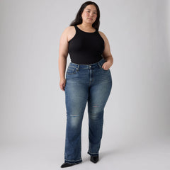 725 High-Rise Bootcut Women's Jeans (Plus Size) - Believe In Me Plus - Medium Wash