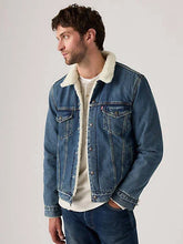 Type III Sherpa Trucker Jacket - In The Morning Sherp - Medium Wash