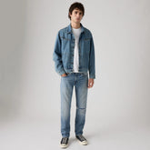 502™ Taper Men's Jeans - Here And There Distressed - Medium Wash