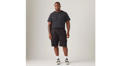 Carrier Cargo 9" Men's Shorts (Big & Tall) - Meteorite - Black