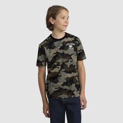 Camo Covered Tee Big Boys 8-20 - Cypress - Green