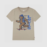 Bear On The Move Tee Big Boys 8-20 - White - Beige