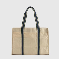 Hollis Tote-All Bag - Ecru - White