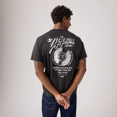 Relaxed Fit Short-Sleeve Graphic T-Shirt - Zipper Radio Jet Black - Black