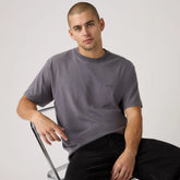 Authentic Red Tab™ Vintage Grunge Wash T-Shirt - Grunge Wash Smoked Pearl - Grey