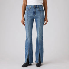 726 High-Rise Split-Hem Flare Women's Jeans - Camp Denim - Medium Wash