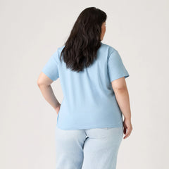 Perfect Logo T-Shirt (Plus Size) - Plus Two Horse Glaci - Blue