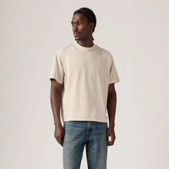 Boxy Short-Sleeve Garment Dye T-Shirt - Garment Dye Chateau Gray - Grey