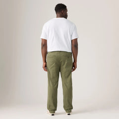 XX Chino Standard Taper Fit Pants (Big & Tall) - Olive Night Twill - Green - Stretch