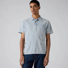 Authentic Polo Mineral Wash Shirt - Stones Throw Mineral Wash Infinity - Blue
