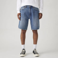 454 Relaxed 10" Men's Shorts - My Frequency - Medium Wash