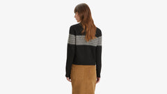 Fairisle Snowflake Sweater - Placed Fairisle - Multi-Color
