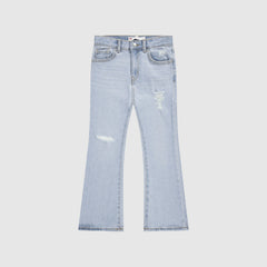 Baggy Flare Little Girls 4-6 Jeans - This and That - Medium Wash