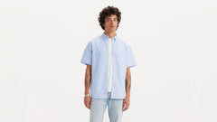 Authentic Short-Sleeve Button-Down Shirt - Allure - White
