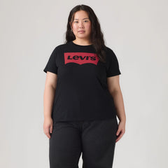 Levi's® Logo Perfect T-Shirt (Plus Size) - Black