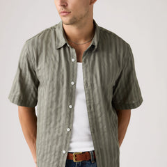Short-Sleeve Lama Boxy Shirt - Mulled Basil - Green