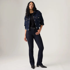 725 High Rise Bootcut Women's Jeans - Blue Wave Rinse - Dark Wash