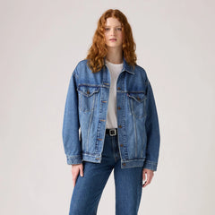 XL Trucker Jacket - Worn In Medium Indigo - Medium Wash