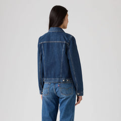 Original Trucker Jacket - Clean Dark Authentic - Dark Wash
