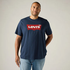 Levi's® Logo Graphic T-Shirt (Big) - Dress Blues