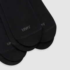Low Cut Logo Socks (3-Pack) - Black Gold - Black