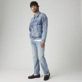 501® Original Selvedge Men's Jeans - Beautiful Disaster - Medium Wash