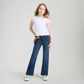 726™ High Rise Flare Big Girls 7-16 Jeans - Double Talk - Dark Wash