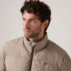 Piedmont Short Puffer Jacket - Fungi - White
